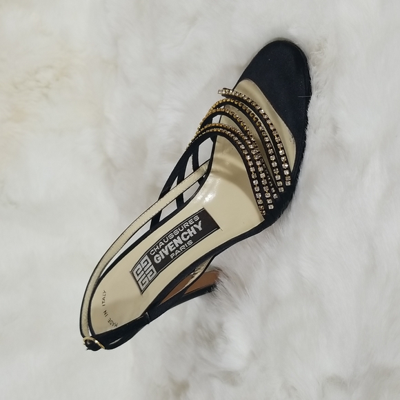 Chaussures Givenchy Paris Caged Silhouette Heels - Picture 5 of 16